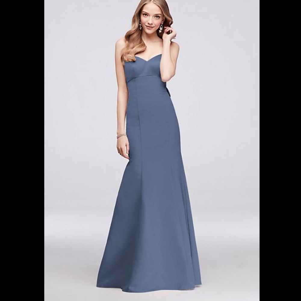 Strapless Faille Mermaid Dress